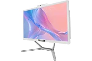 ‎STGSIVIR STGsivir All-in-One Desktop-PC, Display 21,5 Zoll, Core i5 bis 3,6 GHz, 16 GB RAM, 512 GB SSD, WiFi 5, Bluetooth, W10H64, Weiß
