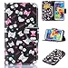 Produktbild Firefish Schutzhülle für Samsung Galaxy S5, PU-Leder, Brieftaschenformat, Kartenfächer, Magnetverschluss, kratzfest, b141 undertale cat keep calm heavy dut, katze, Galaxy S5