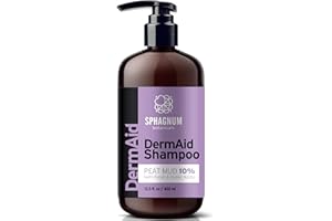 SPHAGNUM BOTANICALS Szampon na łojotokowe zapalenie skóry - naturalne błoto torfowe do leczenia suchej skóry głowy, swędząca i łuszcząca się. Działa również przeciwko łupieżowi, łuszczycy i egzemie. 400 ml