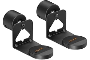 MYWALL my wall Sonos Era HS47L, uniwersalny uchwyt ścienny do Sonos Era100 i Era300, zestaw 2 szt., pochylany i obrotowy, zintegrowana prowadnica kabli, przyłącze głośnika M5