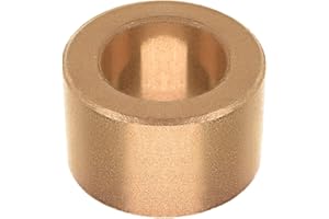 Othmro Lot de 3 douilles de roulement auto-lubrifiantes en étain métallurgique Bronze alésage 10 mm x 16 mm OD x 10 mm Longueur 10 mm