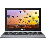 ASUS Chromebook C223NA (Grey) (Intel Celeron N3350, 4 GB RAM, 32 GB eMMC, 11.6 Inch HD Screen, Chrome OS)