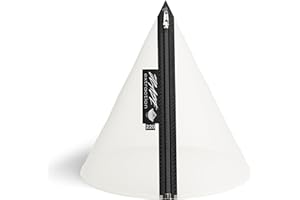 JCASE Triangle Bubble Bag – 11 litri/3 galloni 220 micron All-Mesh sacchetto filtro con cerniera 30 x 30 cm per macchina Bubble – perfetto per l'estrazione di erbe | oli essenziali | caffè e birra