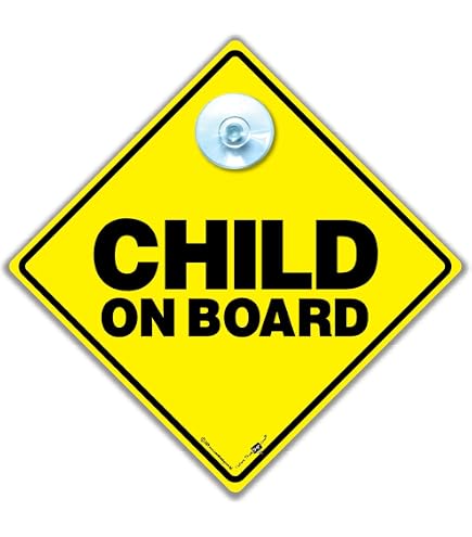thumbnail image 2 of GRANDCHILD On Board Car Sign With Suction Cup – Baby On Board Style Sunglasses Holder 2 of 5