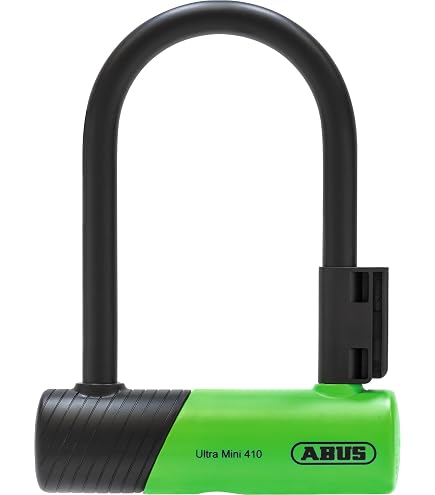 ABUS Lucchetto Ultimate 420K Per Bici Con Supporto USH - Antifurto Robusto Con Cavo Cobra