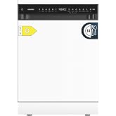 Cecotec Dishwasher 60 cm Free Installation Bolero Aguazero 6205. 13 Place Settings, 12 Programs, Inverter Plus Duo Motor, Tou