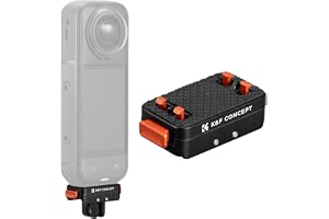 K&F CONCEPT Vikbart magnetiskt snabbfrigörande fäste för Insta360 X5 X4 Air