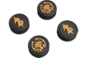 JINGDU Capuchon de Joycon pour Nintendo Switch,Prises de Pouce Caps en Silicone pour Switch Joystick,4Pcs Kit Thumb Grip Caps for Switch/Switch OLED/Switch Lite,Zelda