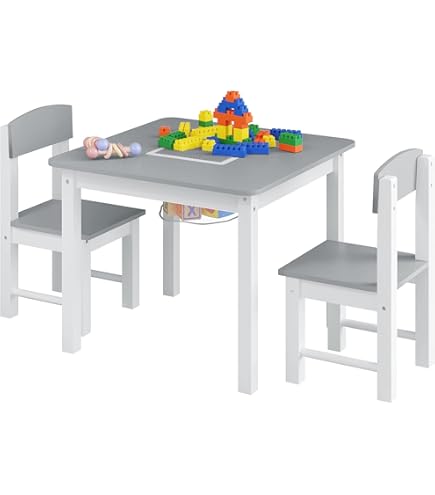 HOOBRO Montessori tafel en stoel voor kinderen EBF38JD01
