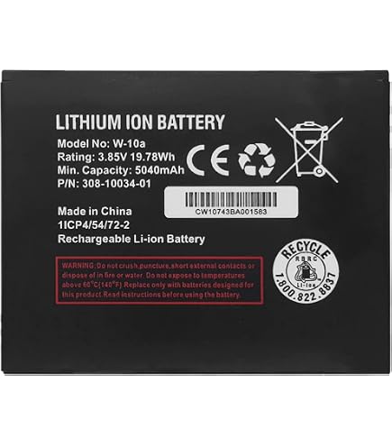 Subtel Batteria Di Ricambio 5000mAh Per Netgear Nighthawk M1 MR1100 – Lunga Durata E Affidabile