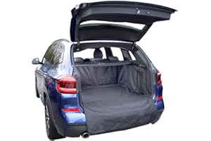 UK CUSTOM COVERS CUSTOM DESIGNS FOR ULTIMATE PROTECTION UK Custom Covers BL366 Tailored Waterproof Boot Liner Mat Black - To Fit BMW X3/iX3 2018 Onwards