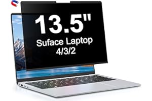 LUSA DESIGN Magnetischer Blickschutzfilter für 13,5 Zoll Microsoft Surface Laptop 4/3/2, Abnehmbare Anti Glare Blaulicht 13,5" Sichtschutzfolie, Anti-Spy Blickschutzfolie Privacy Screen Protector