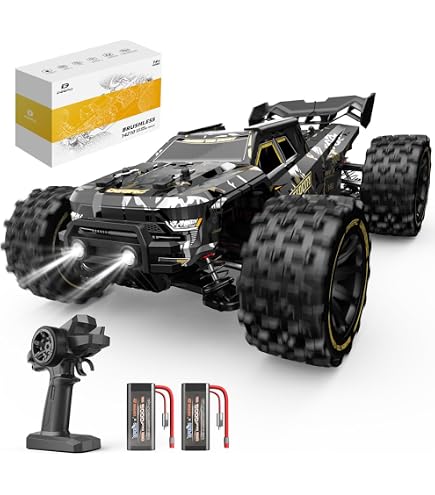 MJX Hyper GO 10208 V2 1/10 RC Trucks 4X4, Brushless RC Cars for