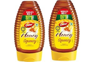 Dabur Honey - 800g (400g x 2) | Pure | World's No.1 Honey Brand with No Sugar Adulteration | For Fitness & Health