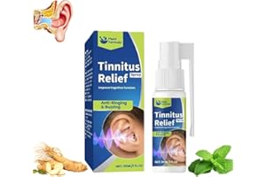 MORI KAMEI Tinnitus,Tinnitus Relief Spray，Tinnitus Relief,Plant-Based Tinnitus Relief Spray, 30ml Portable Ear Care Spray ，for Reduce Ear Ringing Ear Noise Hearing Loss