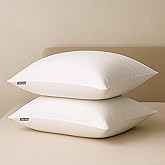 CareFoam Height Adjustable Microfiber Sleeping Pillows – Set of 2 | 16" x 24"| Soft, Supportive & Washable | Ideal for Back, Side & Stomach Sleepers |