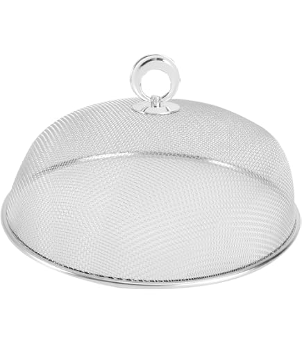 Cloche à Fruits Et Gâteau En Acier Inoxydable - Couvercle Anti-Mouches Pour Aliments