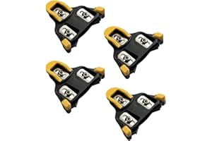 EVERBEAM Calas de precisión superligeras para zapatillas de ciclismo | Compatible con pedales tipo Shimano SPD-SL | Para ciclismo de carretera, carreras de bicicletas, ciclismo de competición-2 Pares
