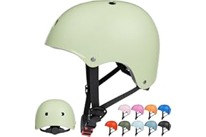 ‎KORIMEFA KORIMEFA Kinder Fahrradhelm für 3-13 Jahre Jungen Mädchen, Skaterhelm mit Knie-, Handgelenk- und Ellbogenpolster-Set, Kinderhelm Helm für Fahrrad Roller Skateboard Laufrad Klettern