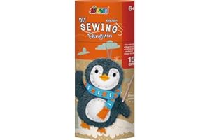 Avenir Pinguino per Bambole da Cucito, Colori Misti, CH1626, AVE10021