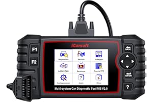 iCarsoft MB V2.0 OBD2 Auto Diagnostica per Ben.z/Sprinter/Smart, Diagnosi Auto in Italiano per Tutti i Sistemi, 9 Funzioni di Ripristino, Olio/EPB/BMS/ETC/SAS/INJ/TPMS/DP-F/ABS, Aggiornamento a Vita
