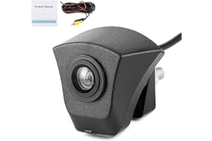 SMLIKE Cámara de visión Frontal de Coche Gorgeri, cámara de visión Frontal CCD Impermeable, Monitor de visión Frontal de Coche de visión Nocturna para A4 A5 A6 A7 A8 Q3 Q5 Q7, cámara de conducción de Coche