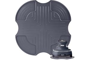 Passend für Ninja Crispi Air Fryer Rutschfeste Silikon Zubehör, Hitzebeständige, Küchenschutz Silikon-Untersetzer für Ninja CRISPi Tragbare Airfryer Heißluftfritteuse, 3,8 l, 4-in-1 FN101EUGY Kaempe