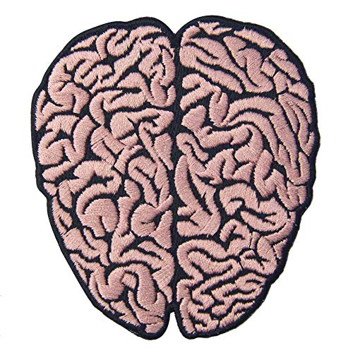Parche bordado del cerebro
