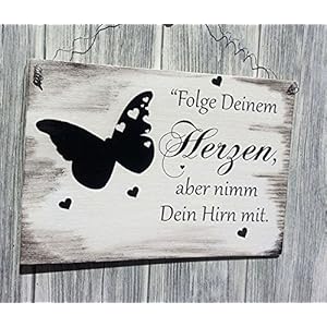 Schild im Vintage Style