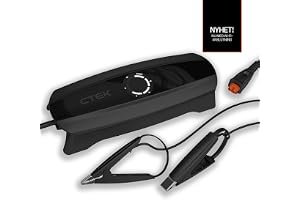CTEK CS ONE Gen 2 Batteriladdare 12V Med WiFi & App, Smartladdare | Adaptiv laddning, fjärrövervakning, polaritetsfria klämmor, för bil & motorcykel, lithium