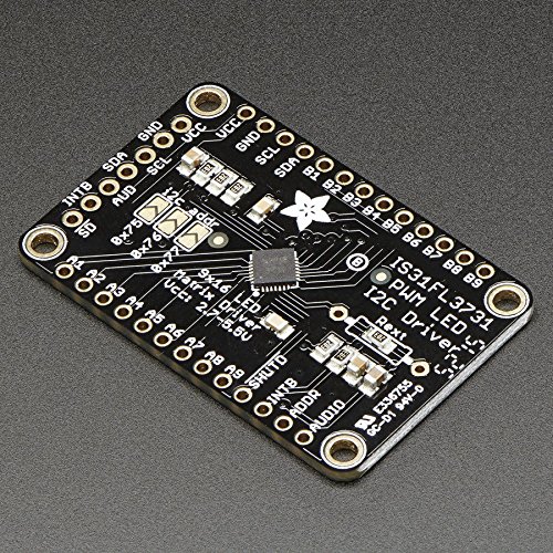 Preisvergleich Produktbild Adafruit 16x9 Charlieplexed PWM LED Matrix Driver - IS31FL3731
