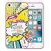 Produktbild iPhone SE iPhone 5 5S Hülle, WoowCase Handyhülle Silikon für [ iPhone SE iPhone 5 5S ] Kosmischer Lippensatz - I'm Just A Good Girl With Bad Habits Handytasche Handy Cover Case Schutzhülle Flexible TPU - Rosa