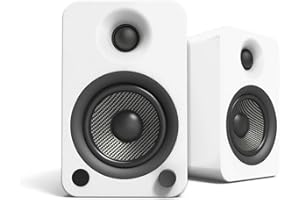 Kanto YU4MW Paire de Haut-parleurs 10 cm (4") 4" Blanc Mat