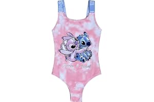 Disney Lilo & Stitch flickor baddräkt, baddräkt i ett stycke, åldrarna 5 till 13 år