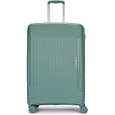 United Colors of Benetton Unisex 14BNT8001-01-YSL Tekerlekli Valiz, Yeşil, B&uuml;y&uuml;k Boy