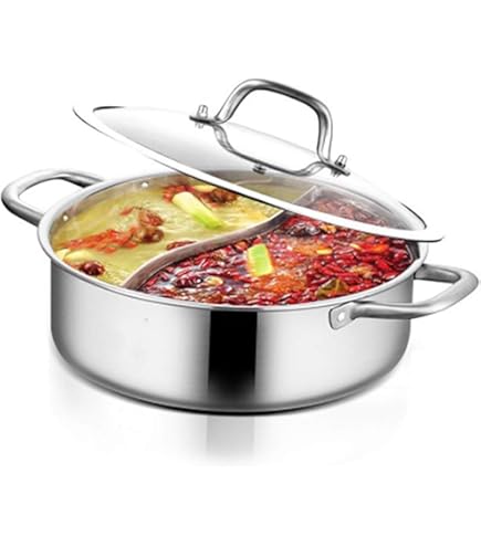 18/10 Dreilagiger Edelstahl-Suppen topf für Induktionskeramik-Gasherde, Hoch lei