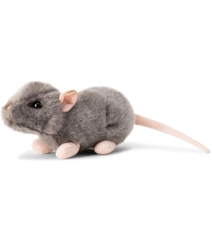 Topo Nero In Peluche Kosen 10 Cm – Giocattolo Da Collezione, Made In Germany – 5564 - 4