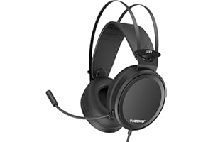 NUBWO Gaming headsets PS4 N7 Stereo Xbox one Headset Wired PC Gaming Headphones with Noise Canceling Mic, Over Ear Headphones for PC/MAC/PS4/PS5/Switch/Xbox one (Adapter Not Included) 1