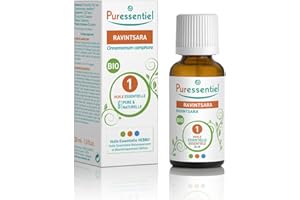 Puressentiel - Aceite esencial de Ravintsara, Bio, puro y de origen natural, AEBBD, 30 ml