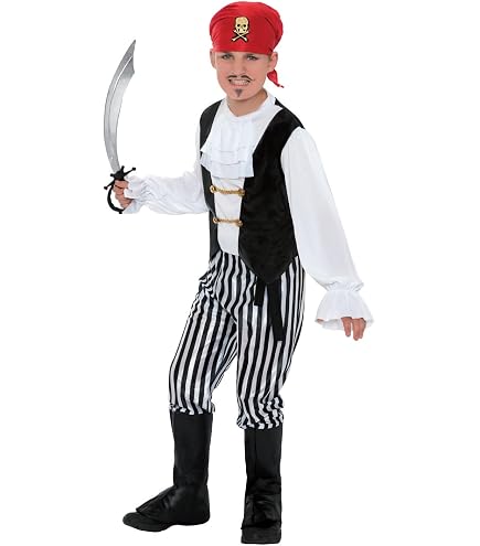 Costume de capitaine pirate standard - Déguisement Mania