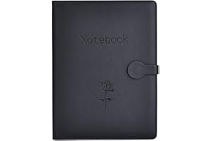 ‎SEEALLDE SEEALLDE Notizbuch Leder A5,Nachfüllbares Kompositionsnotizbuch Business-Notizbuch mit Tagebuch Reisetagebuch Konferenzordner Notizbuch Geschenke