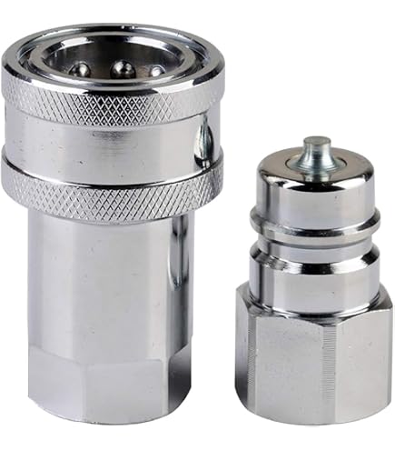 Hydraulische Staubkappe 2,5 Cm (1 Zoll) – ISO 5675 AG/Pioneer, Rote Kappe Mit Haltering