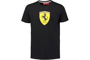 Scuderia Ferrari Camiseta Oficial Clásica Negra