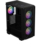 MSI MAG FORGE 140A B65 650W 80+ Bronze Tempered Glass Auto RGB Siyah ATX Bilgisayar Kasası