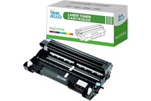 InkJello Drum Unit for Printer, Compatible with Brother DCP-L5500DN L6600DW HL-L5000D L5100DN L5100DNT L5200DW L5200DWT L6300DW L6300DWT L6400DW L6400DWT MFC-L5700DN L5750DW DR3400 (Single-Pack)