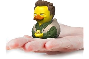 TUBBZ Mini Chandler Bing kolekcjonerska winylowa gumowa figurka kaczki – oficjalny towar dla przyjaciół – komedie retro i programy telewizyjne