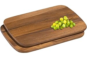 Zassenhaus 0000055023 2er Set Frühstücksbrett, Holz, braun, 1,8 x 19,8 x 27,8 cm