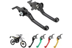 IUVWISN Sur Ron Brake Lever for Ultra Bee Pivot Adjustable Surron UltraBee Brake Lever Set CNC Electric Dirt Bike Brake Lever Titanium Color