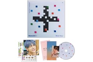 Tomorrow X Together TXT Album - MINISODE1 : BLUE HOUR [ R ver. ] Photobook + Paper Sticker + Lyric Paper + Behind Book + Photo&Post card