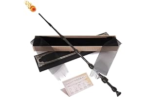 OISILOENG Magic Wand,Movie Inspired Wizard Wands Handcrafted for Role Play, Cosplay Costume, Birthday Party Favors,Collectible (Dumb.B)